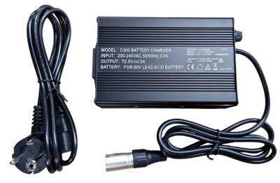 Z Oplader 60 Volt Speciale 3-pin-aansluiting