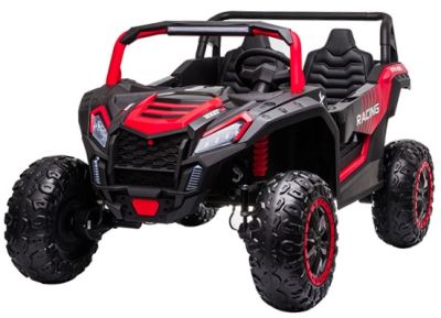 Elektrische Kinderbuggy PhantomXL 24V 4X4 Rood 2 Persoons