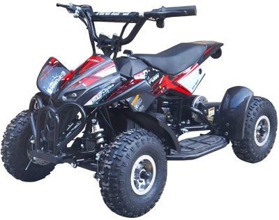 Elektrische kinderquad Skiron Rood 500W 36V
