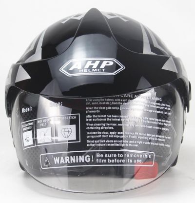 Scooter Helm Zwart