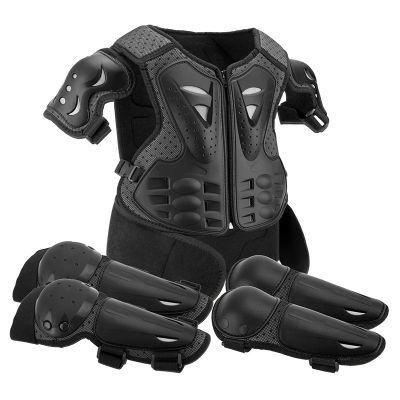 body protector Set Zwart 1-Size