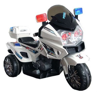 Accu Motor Beemer Politie GTL Wit 12Volt