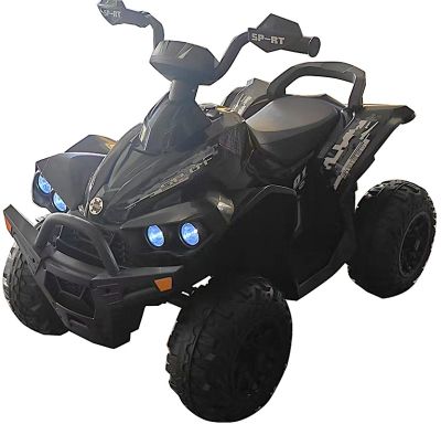 Elektrische kinderquad Python Zwart 12V