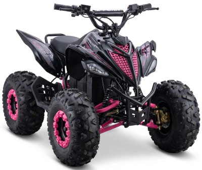 Elektrische kinderquad Midi Draconis Roze 1200W 48V Brushless LCD-Scherm