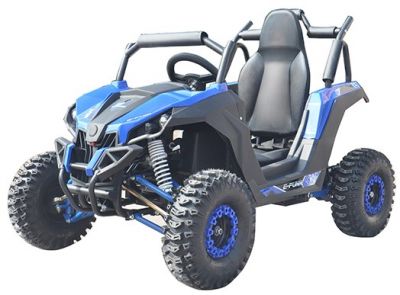 Elektrische kinderquad Midi Buggy Desert Blauw 48V 1200W Brushless
