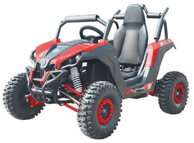Elektrische kinderquad Midi Buggy Desert Rood 48V 1200W Brushless