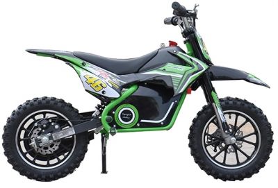 Mini Cross Bike JUMPER Groen 500W 36 volt