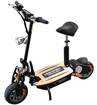 Elektrische Step 48Volt 1600W Zwart