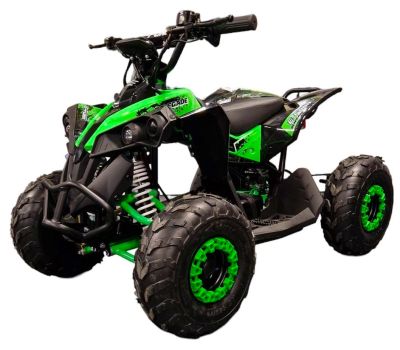 Elektrische kinderquad Midi Cyclone Groen 1200W 48Volt BRUSHLESS LCD-Scherm