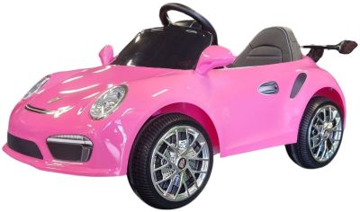 Accu Auto Porsche RUF Roze Metallic 12 Volt 