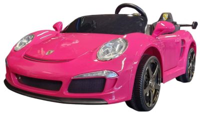 Accu Auto Porsche RUF Roze Metallic 4X4 24 Volt 2 persoons