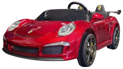 Accu Auto Porsche RUF Rood Metallic 4X4 24 Volt 2 persoons
