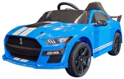 Elektrische Speelgoedauto Ford Mustang Shelby 12Volt Blauw