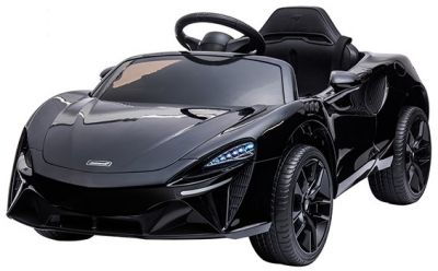 Elektrische Kinderauto Mclaren Artura Zwart Metallic 4X4 12Volt