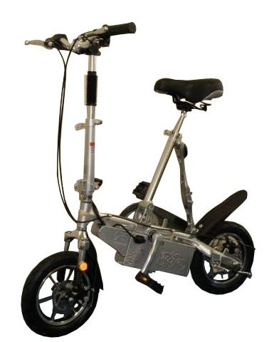 Electrische Vouwfiets Zilver 24 Volt