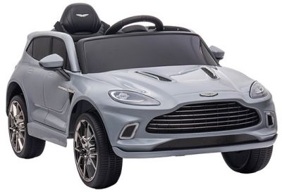 Elektrische Kinderauto Aston Martin DBX Grijs 4X4 12Volt