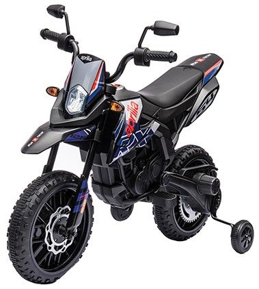 Elektrische Crossbike Aprilia RX Blauw 12V