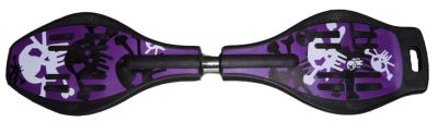 Waveboard Skull Paars