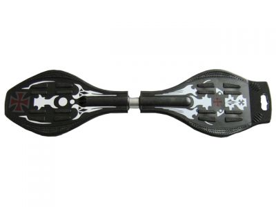 Waveboard Cross Zwart