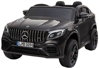Accu Kinderauto MERCEDES GLC63-AMG 4X4 MP4 Zwart Metallic 2 Persoons