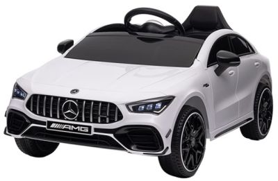 Accu Kinderauto Mercedes CLA45s AMG Wit 12v