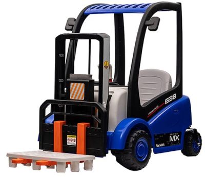 Elektrische Kinderauto Heftruck Blauw 12V